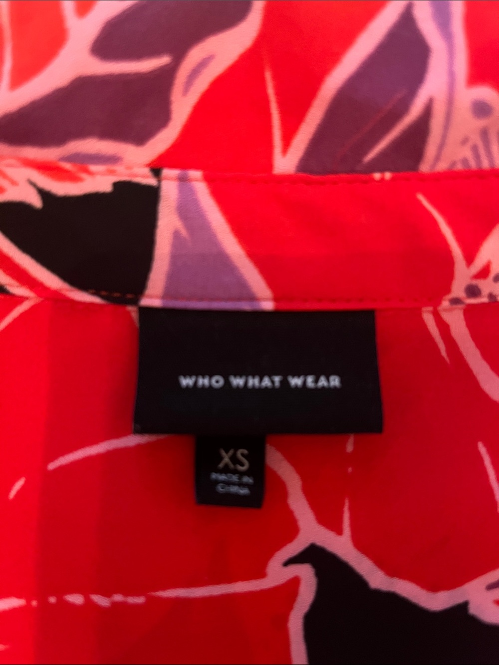 Who What Wear Floral Blouse - Picture 6 of 8